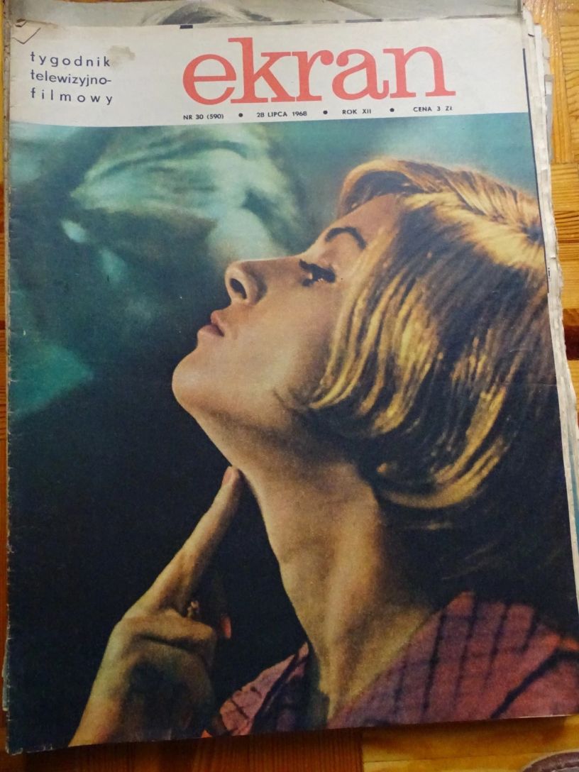 EKRAN (Po) magazine side cover Issue 590 28 July 1968