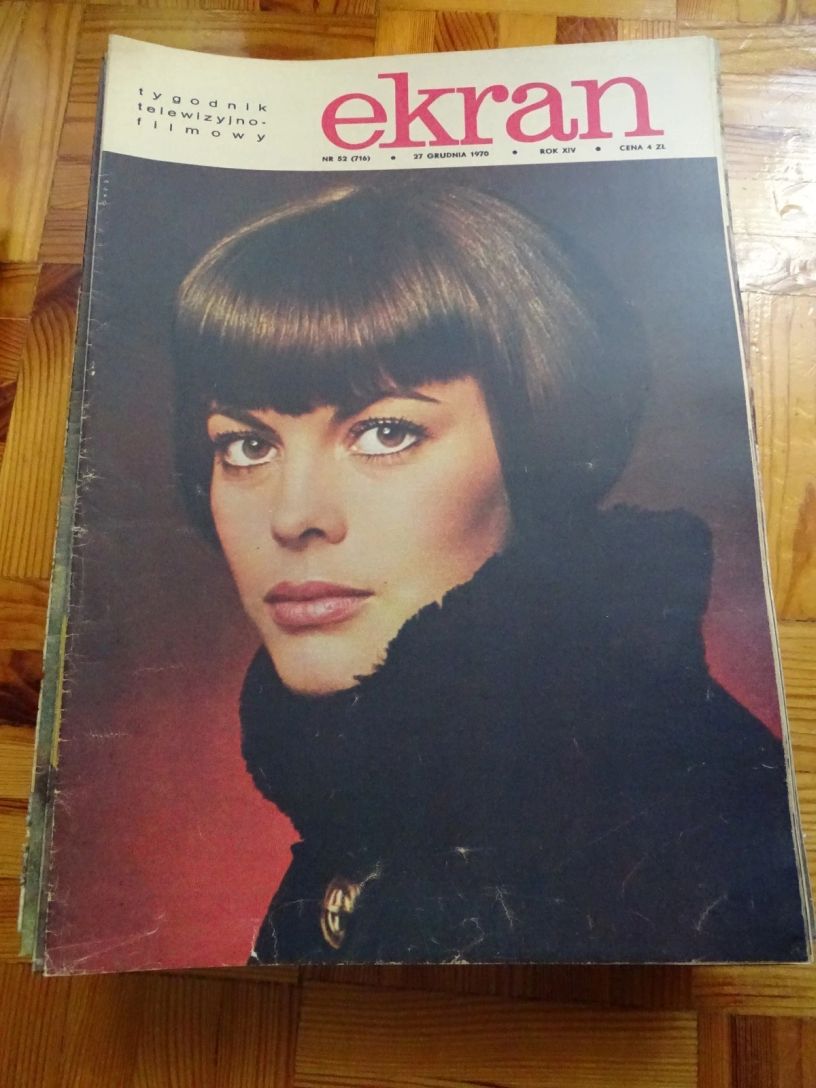 EKRAN (Po) magazine side cover Issue 716 27 December 1970