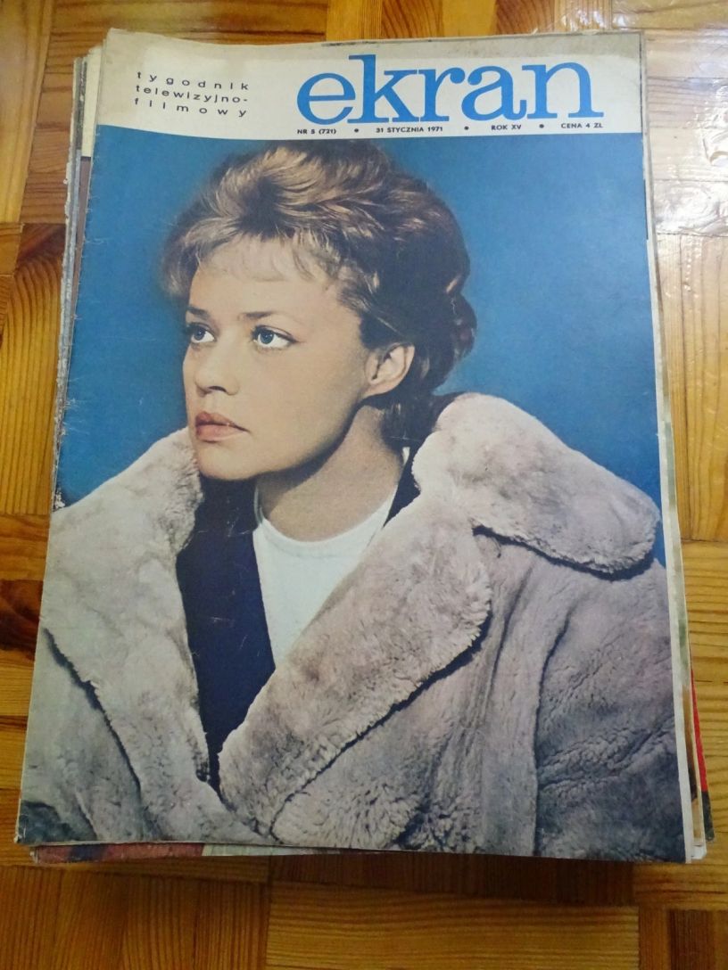 EKRAN (Po) magazine side cover Issue 721 31 January 1971