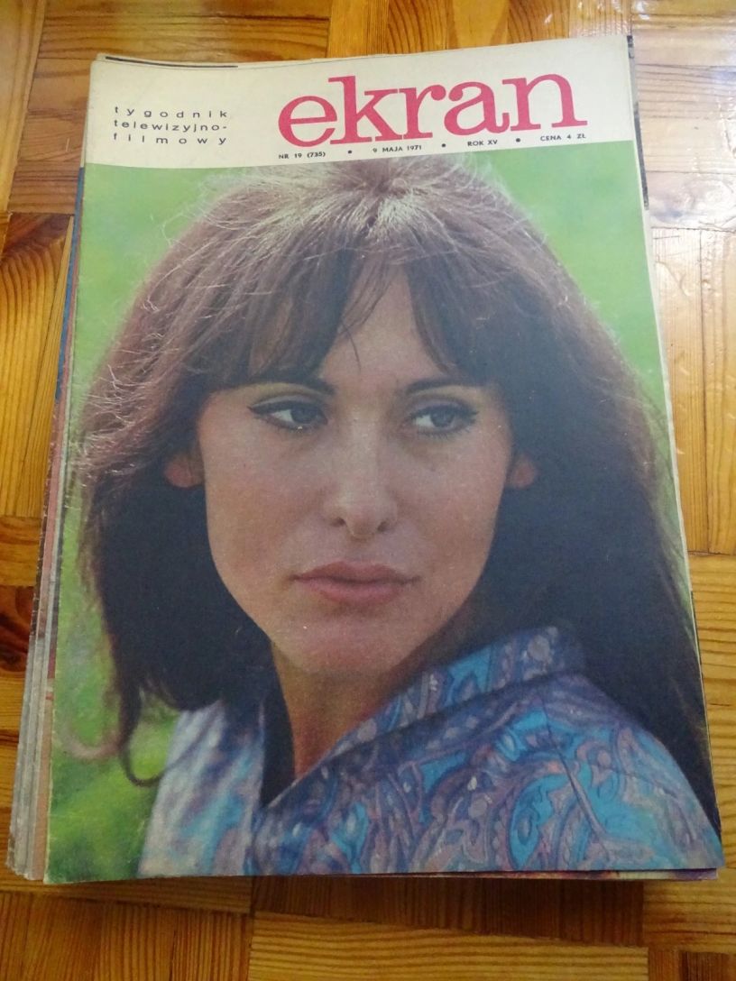 EKRAN (Po) magazine side cover Issue 735 9 May 1971
