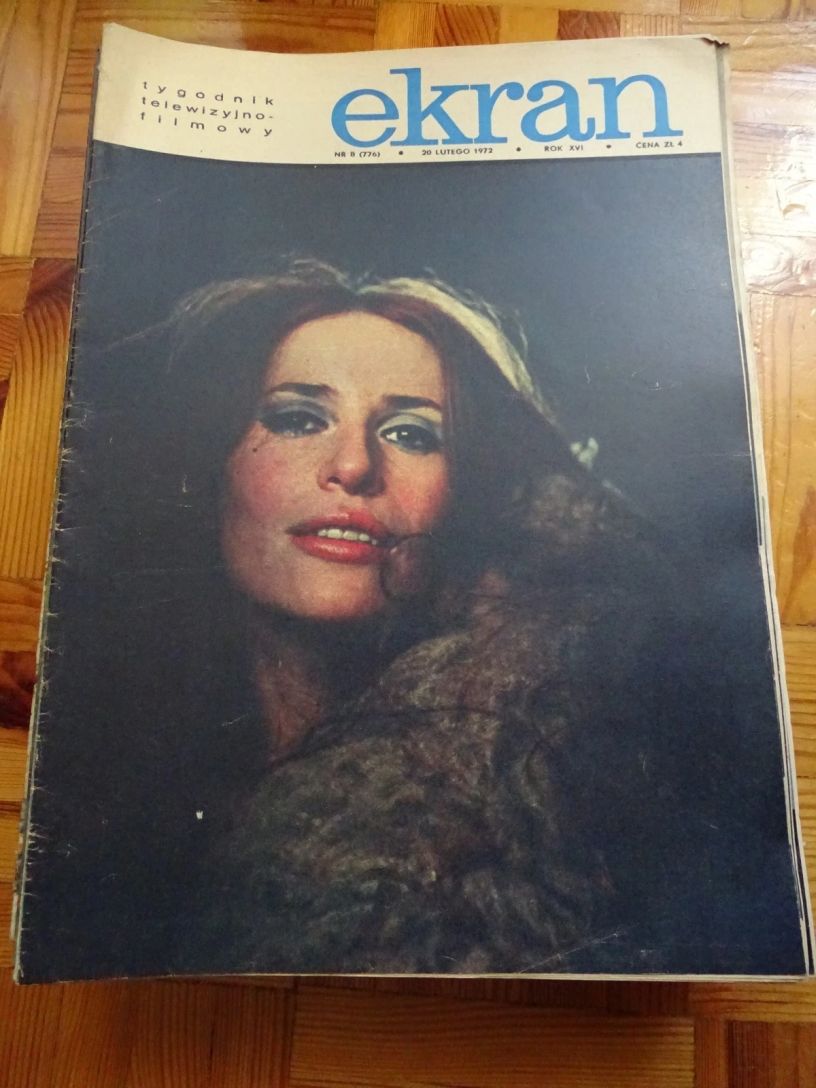 EKRAN (Po) magazine side cover Issue 776 20 February 1972