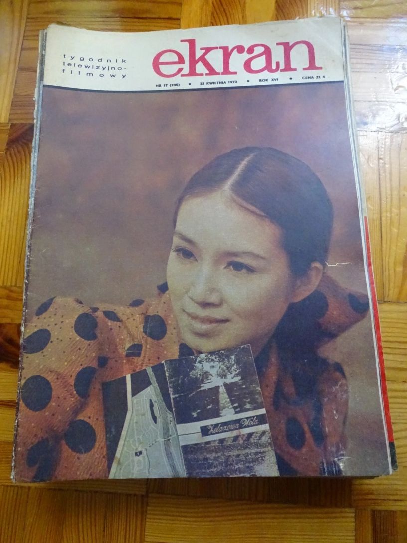 EKRAN (Po) magazine side cover Issue 785 23 April 1972