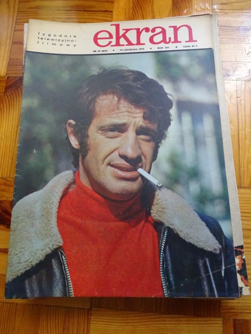 EKRAN (Po) magazine side cover Issue 815 19 November 1972