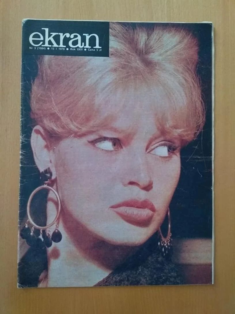 EKRAN (Po) magazine side cover Issue 1084 15 January 1978