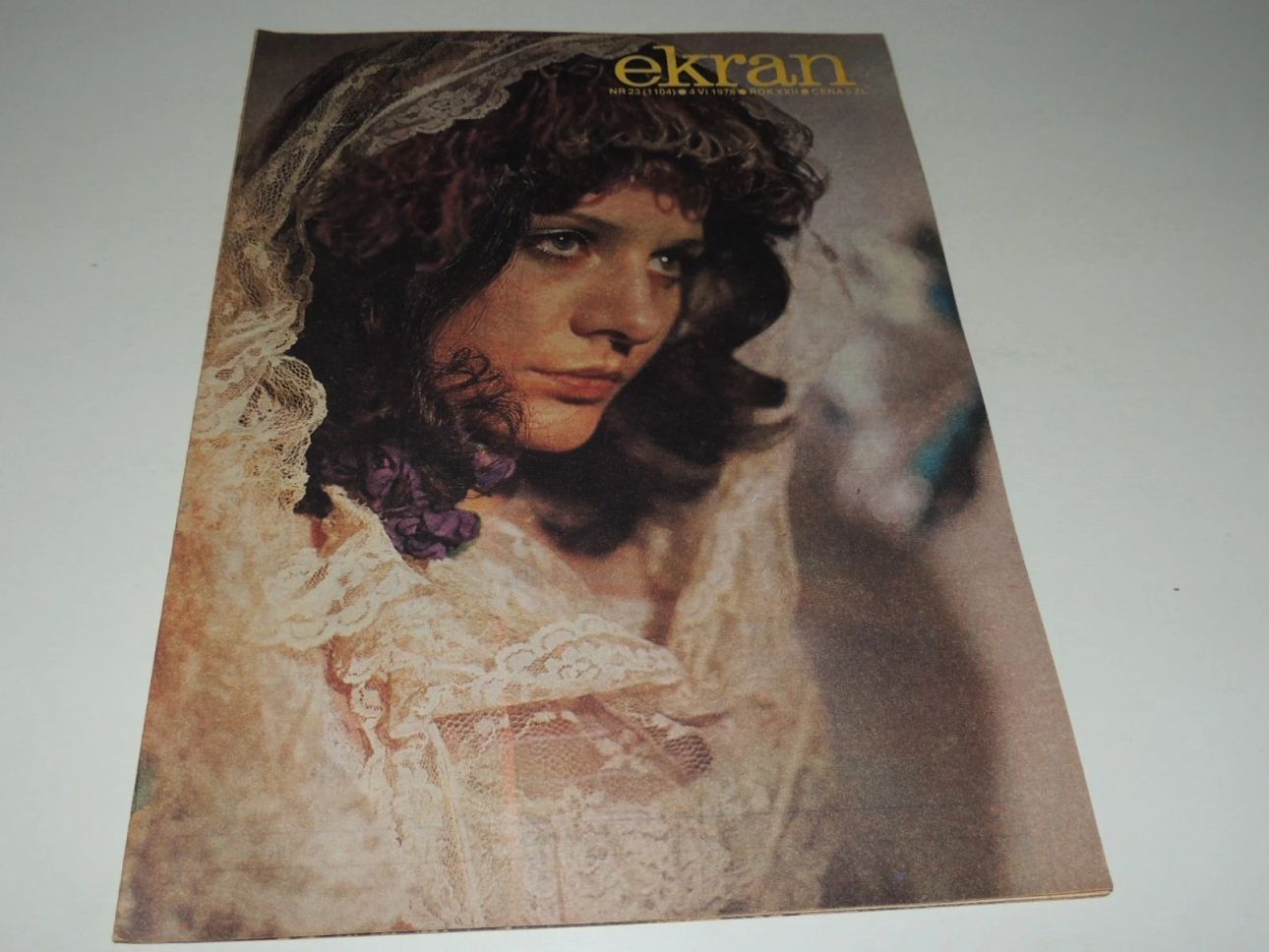 EKRAN (Po) magazine side cover Issue 1104 4 June 1978