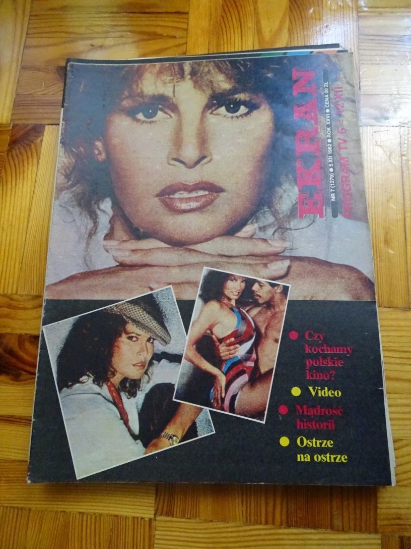 EKRAN (Po) magazine side cover Issue 1279 5 December 1982