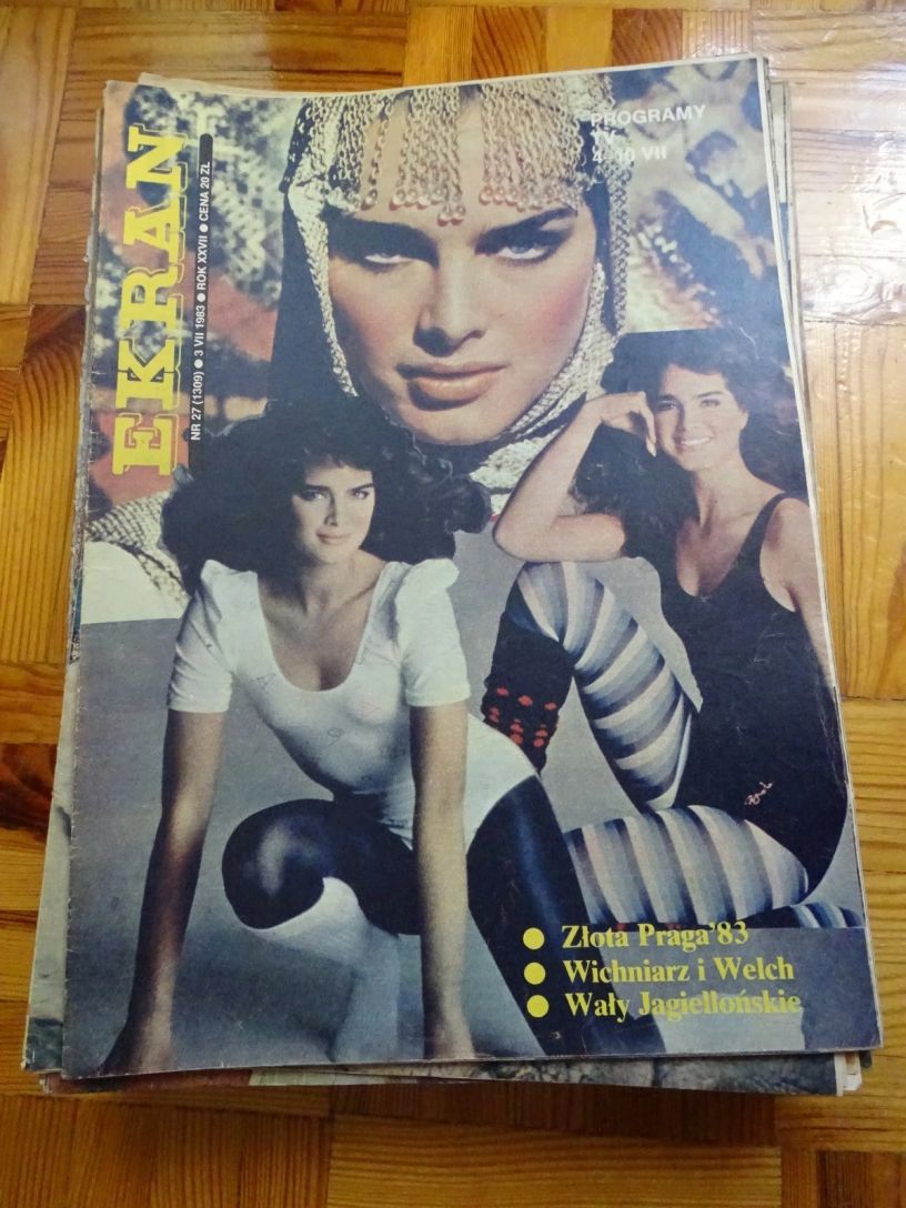 EKRAN (Po) magazine side cover Issue 1309 3 July 1983