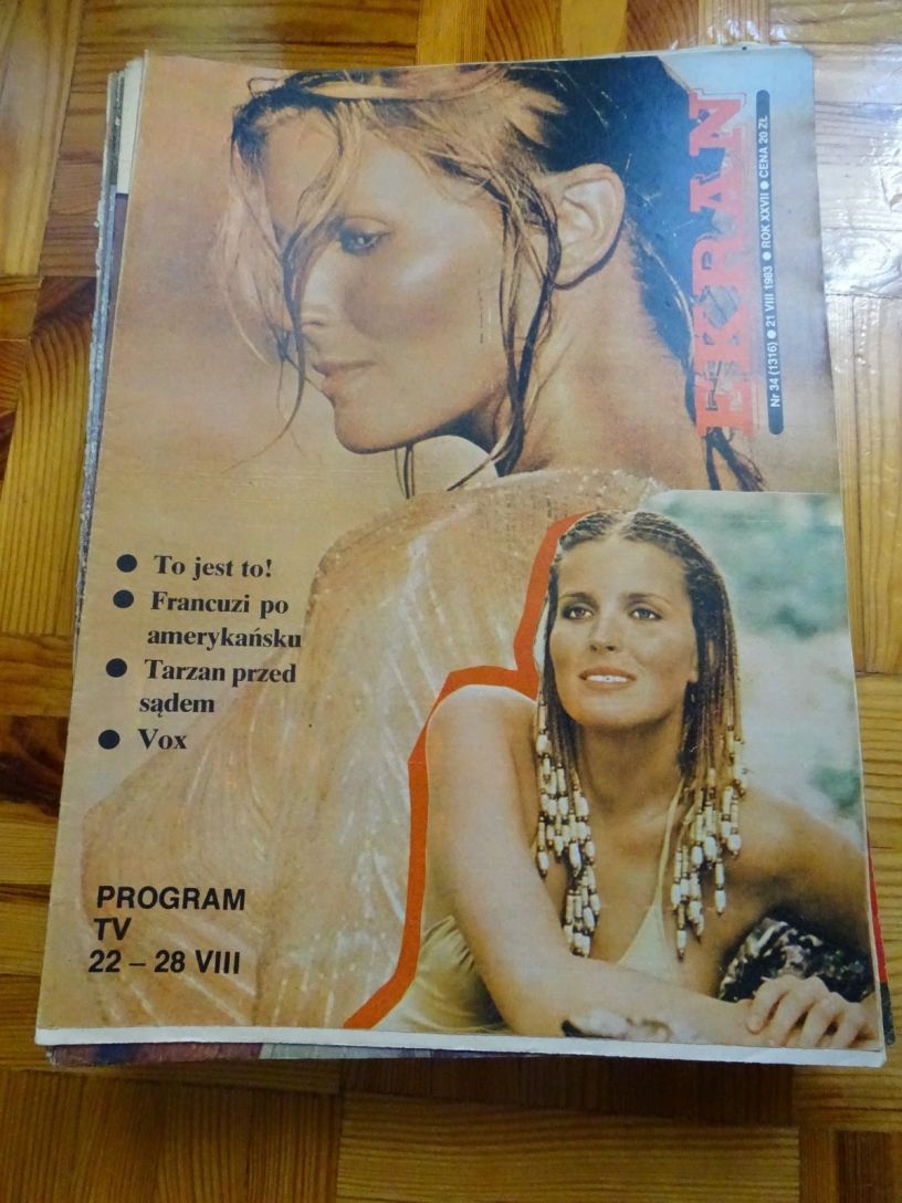 EKRAN (Po) magazine side cover Issue 1316 21 August 1983