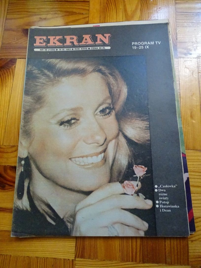 EKRAN (Po) magazine side cover Issue 1320 18 September 1983