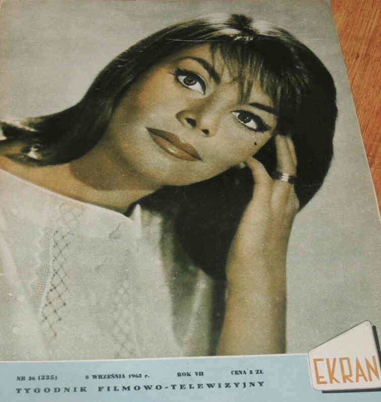 EKRAN (Po) magazine side cover Issue 335 8 September 1963