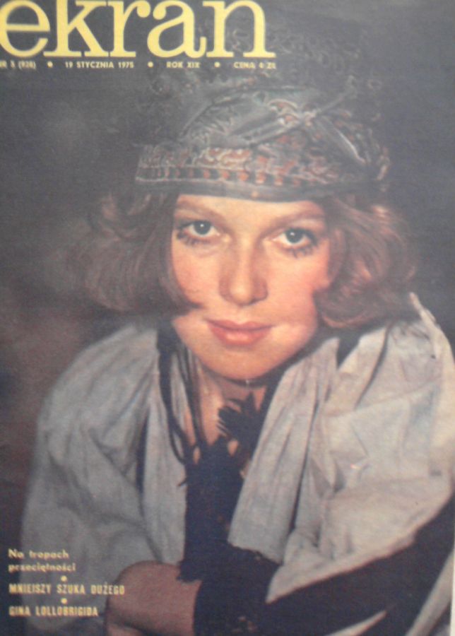 EKRAN (Po) magazine side cover Issue 928 19 January 1975