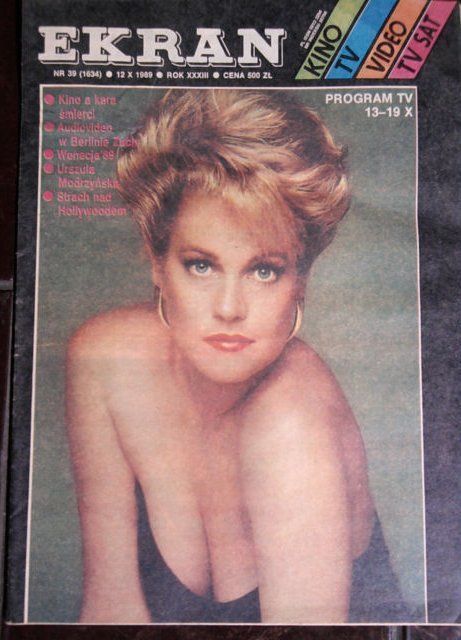 EKRAN (Po) magazine side cover Issue 1634  1989