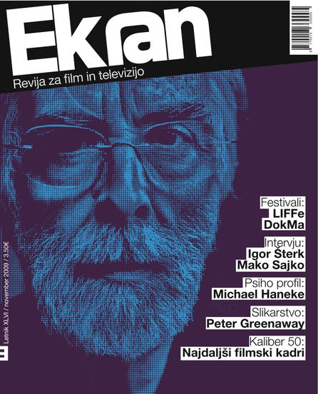 EKRAN magazine side cover November 2009