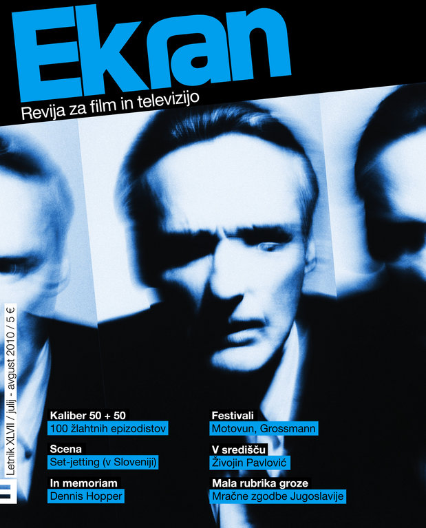 EKRAN magazine side cover July/August 2010
