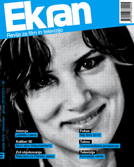 EKRAN magazine side cover December 2010