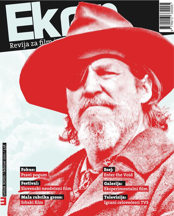 EKRAN magazine side cover February 2011