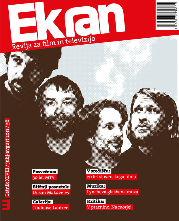 EKRAN magazine side cover July/August 2011