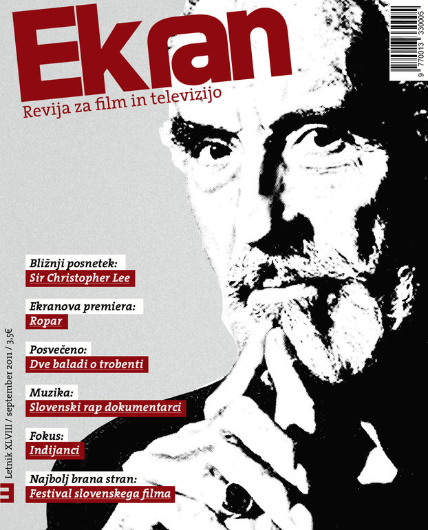 EKRAN magazine side cover September 2011
