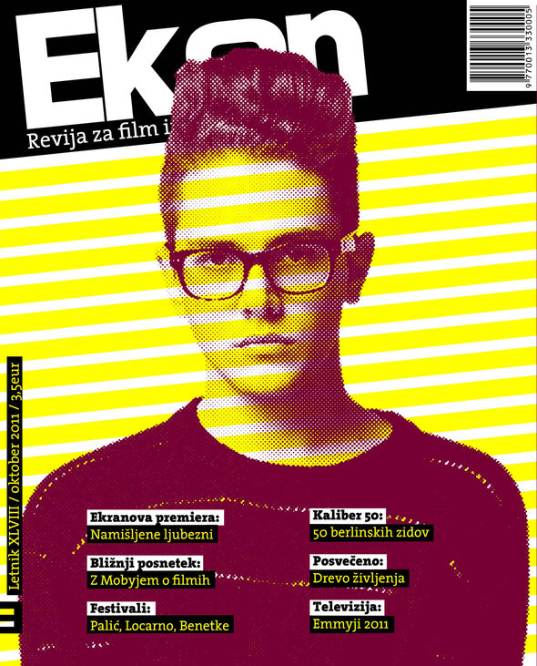 EKRAN magazine side cover October 2011