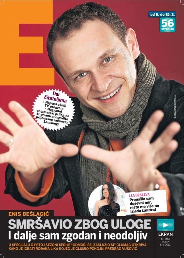 EKRAN CROATIA magazine side cover 8 February 2013