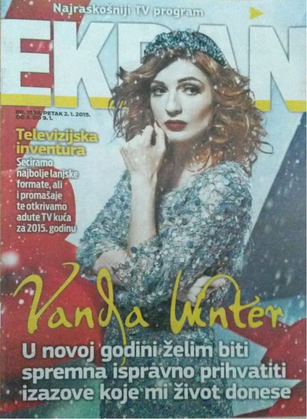 EKRAN CROATIA magazine side cover 2 January 2015