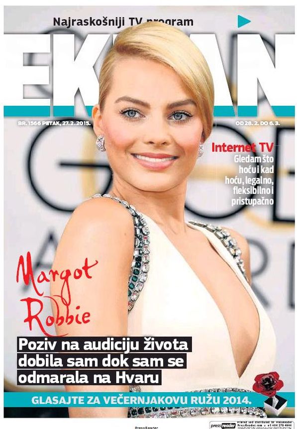 EKRAN CROATIA magazine side cover 27 February 2015