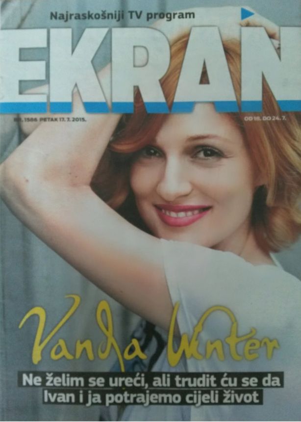 EKRAN CROATIA magazine side cover 17 July 2015