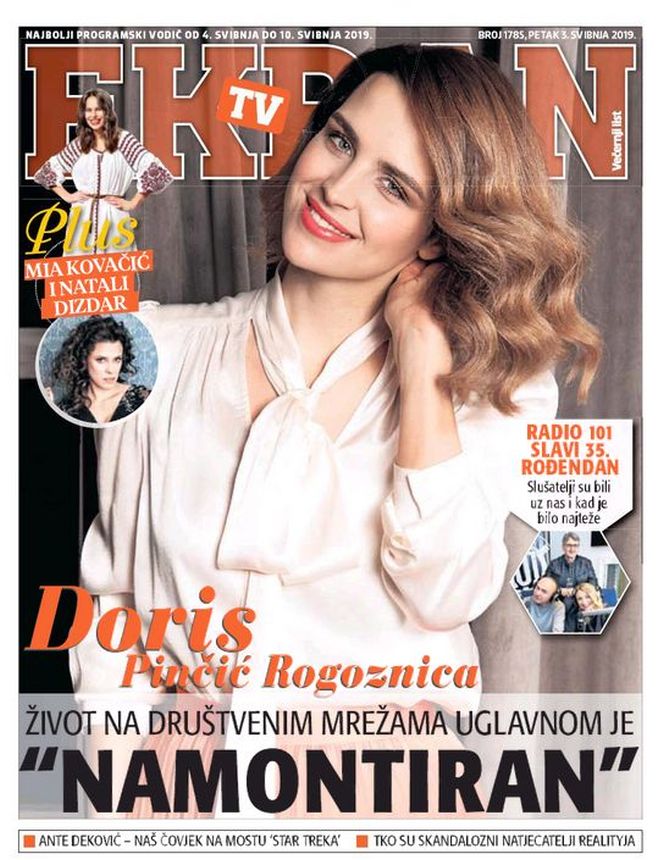 EKRAN CROATIA magazine side cover 3 May 2019