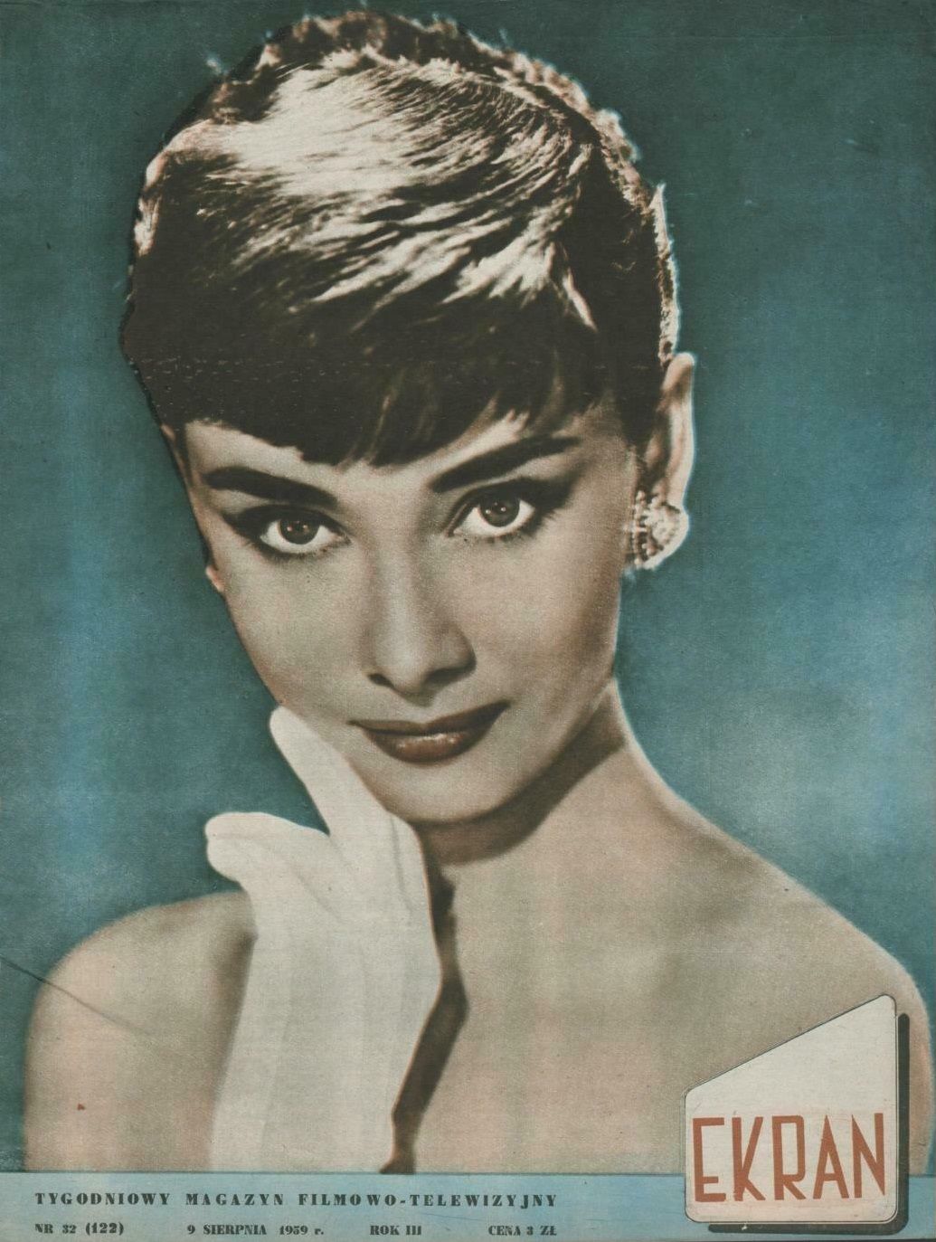 EKRAN (Po) magazine side cover Issue 122 9 August 1959