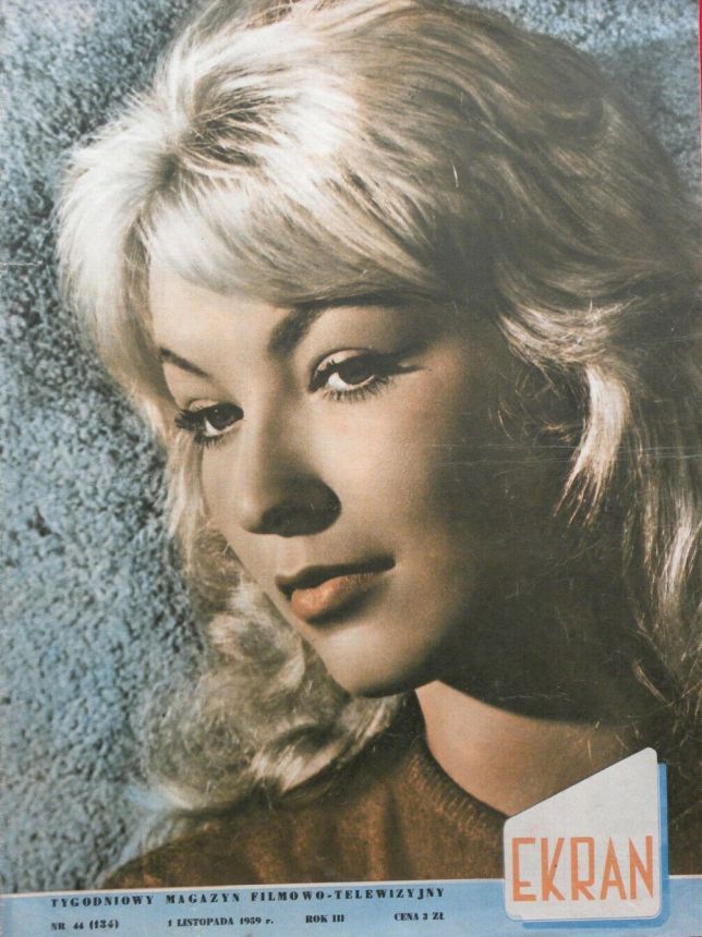 EKRAN (Po) magazine side cover Issue 134 1 November 1959