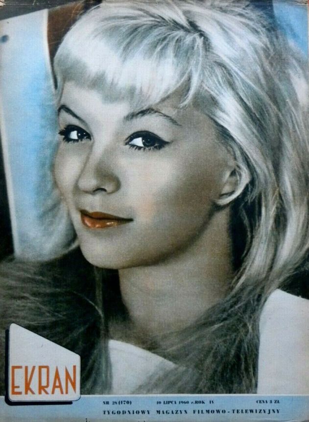 EKRAN (Po) magazine side cover Issue 170 10 July 1960