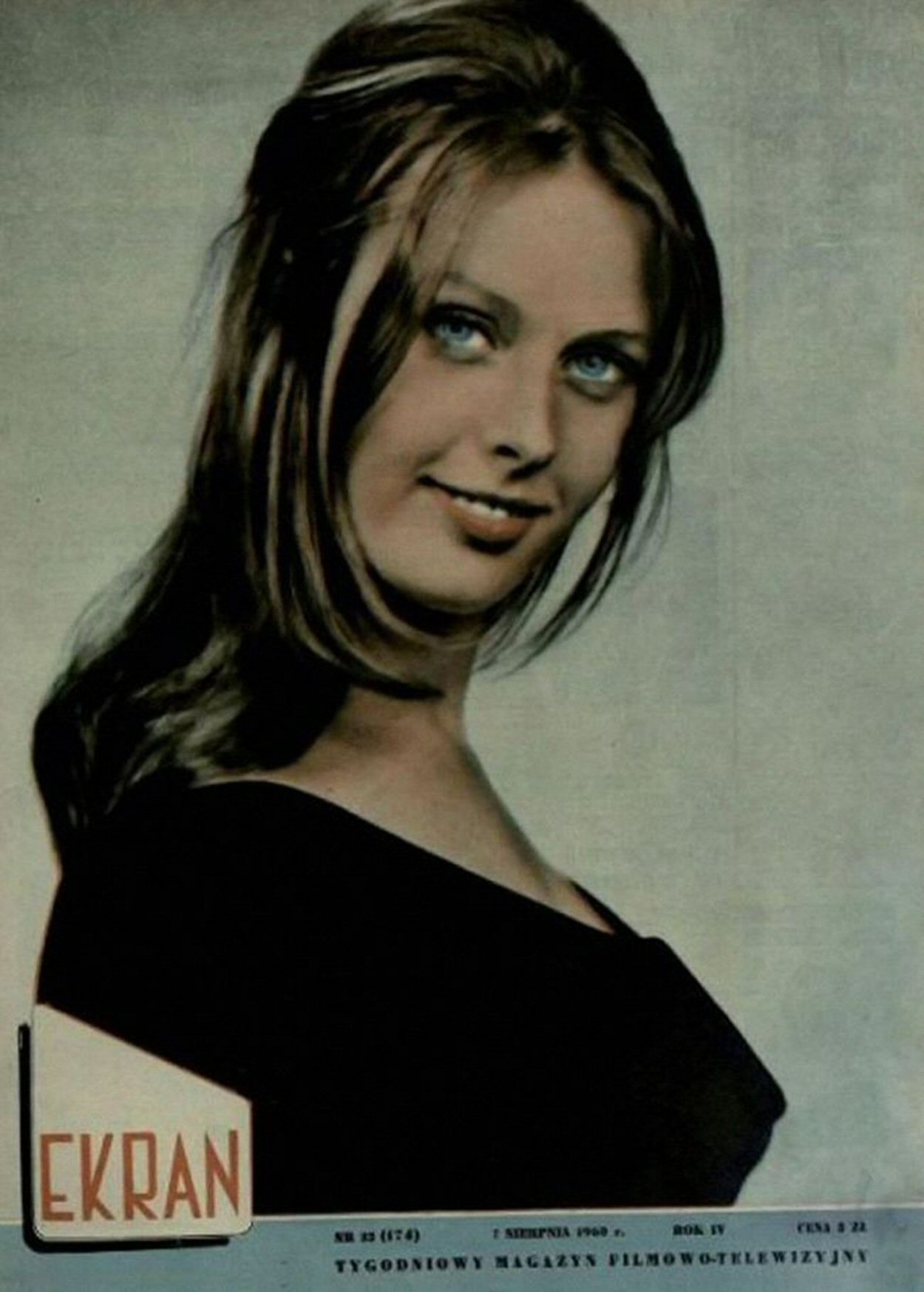 EKRAN (Po) magazine side cover 1 August 1960