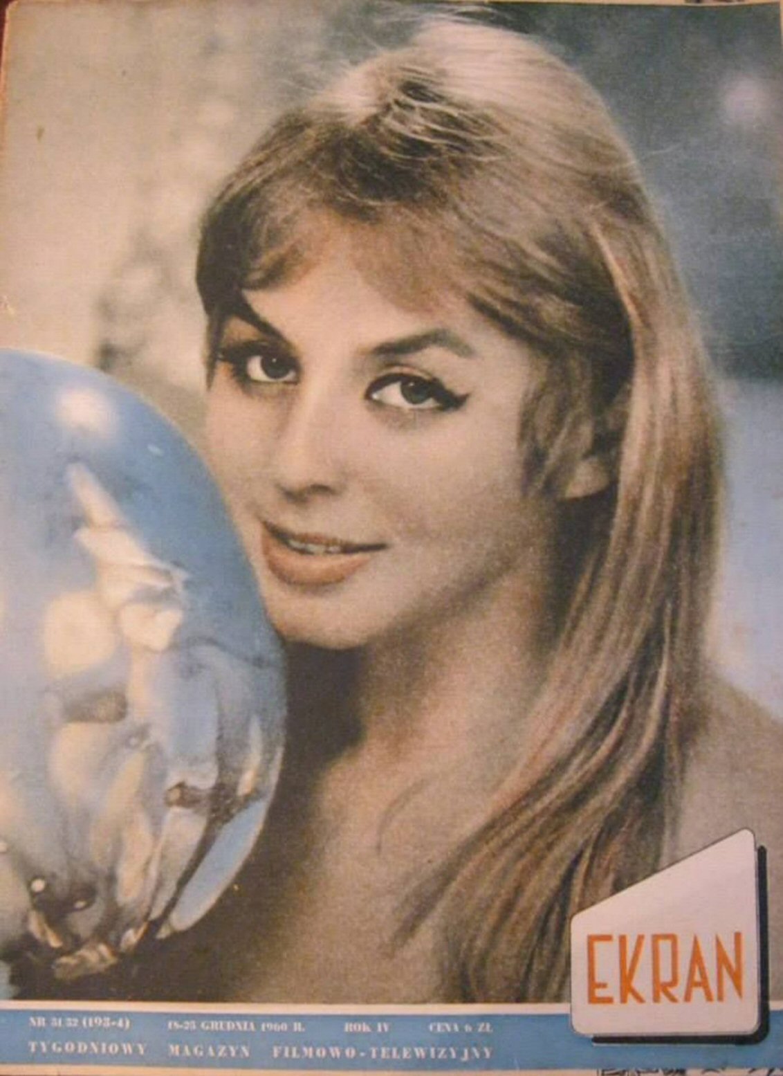 EKRAN (Po) magazine side cover 15 December 1960