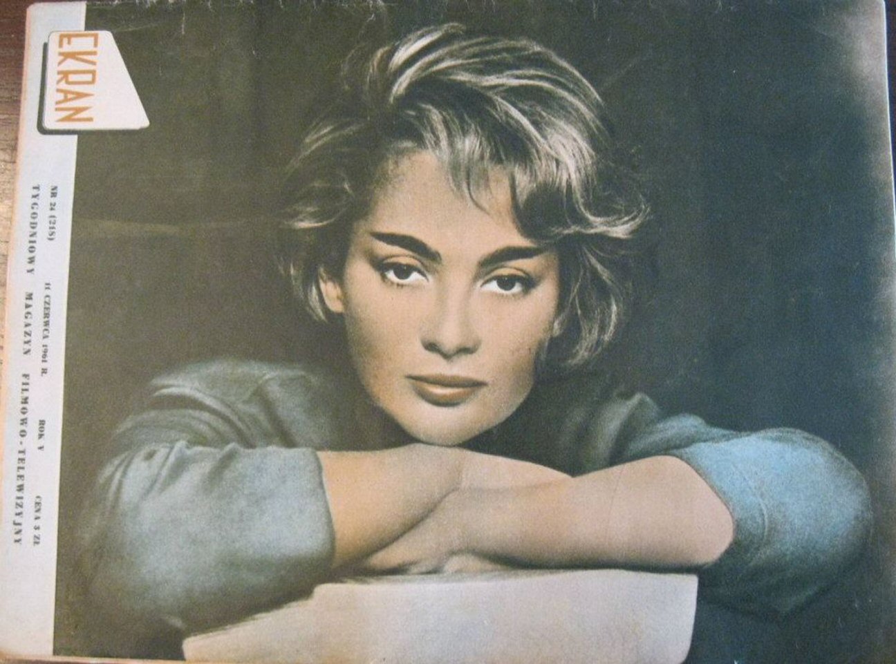 EKRAN (Po) magazine side cover Issue 218 11 June 1961