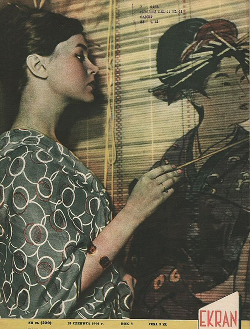 EKRAN (Po) magazine side cover Issue 220 25 June 1961