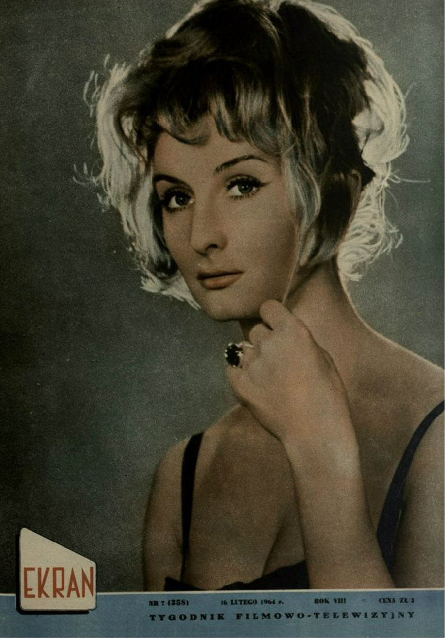 EKRAN (Po) magazine side cover Issue 358 16 February 1964