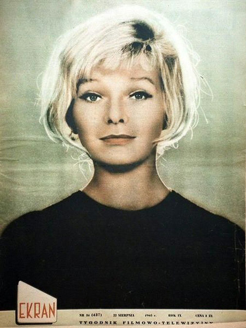 EKRAN (Po) magazine side cover Issue 437 22 August 1965