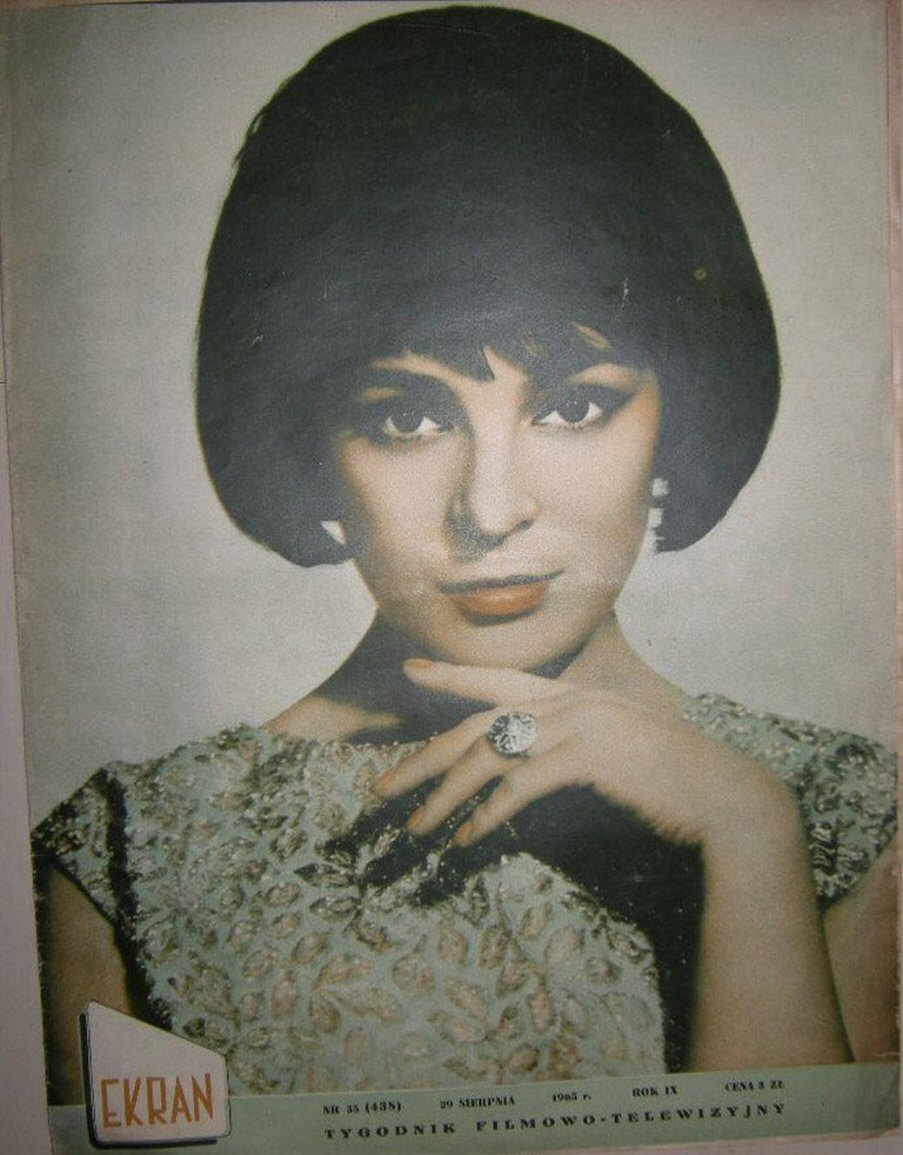 EKRAN (Po) magazine side cover Issue 438 29 August 1965