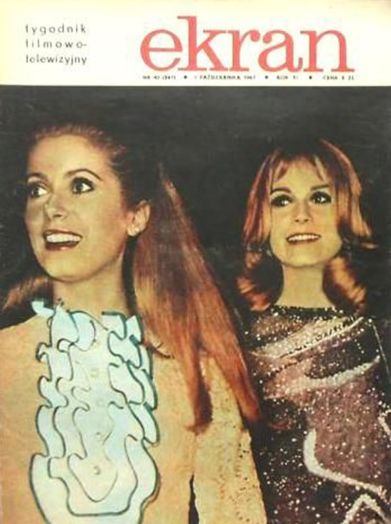 EKRAN (Po) magazine side cover  January 1967