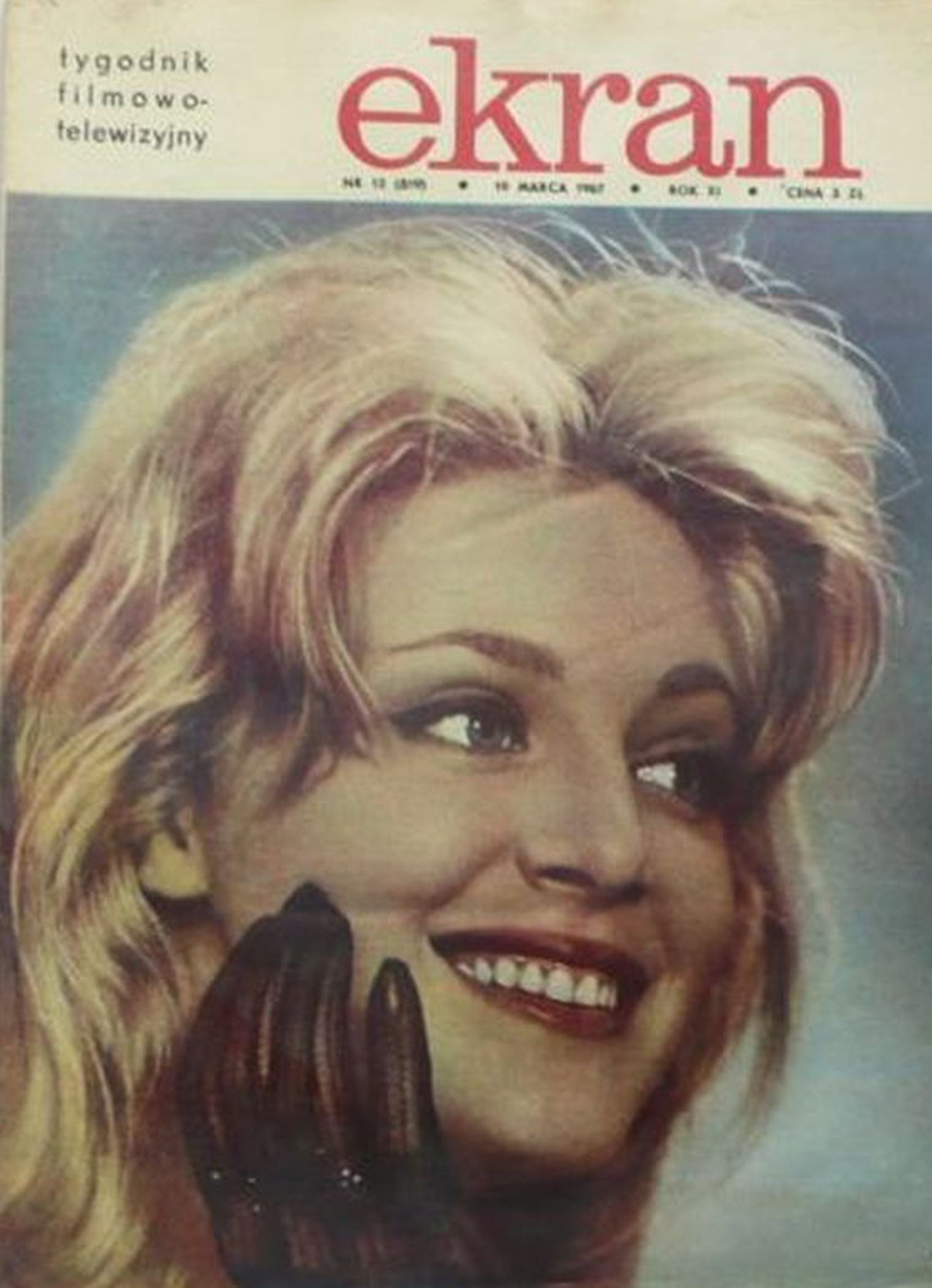 EKRAN (Po) magazine side cover 18 March 1967