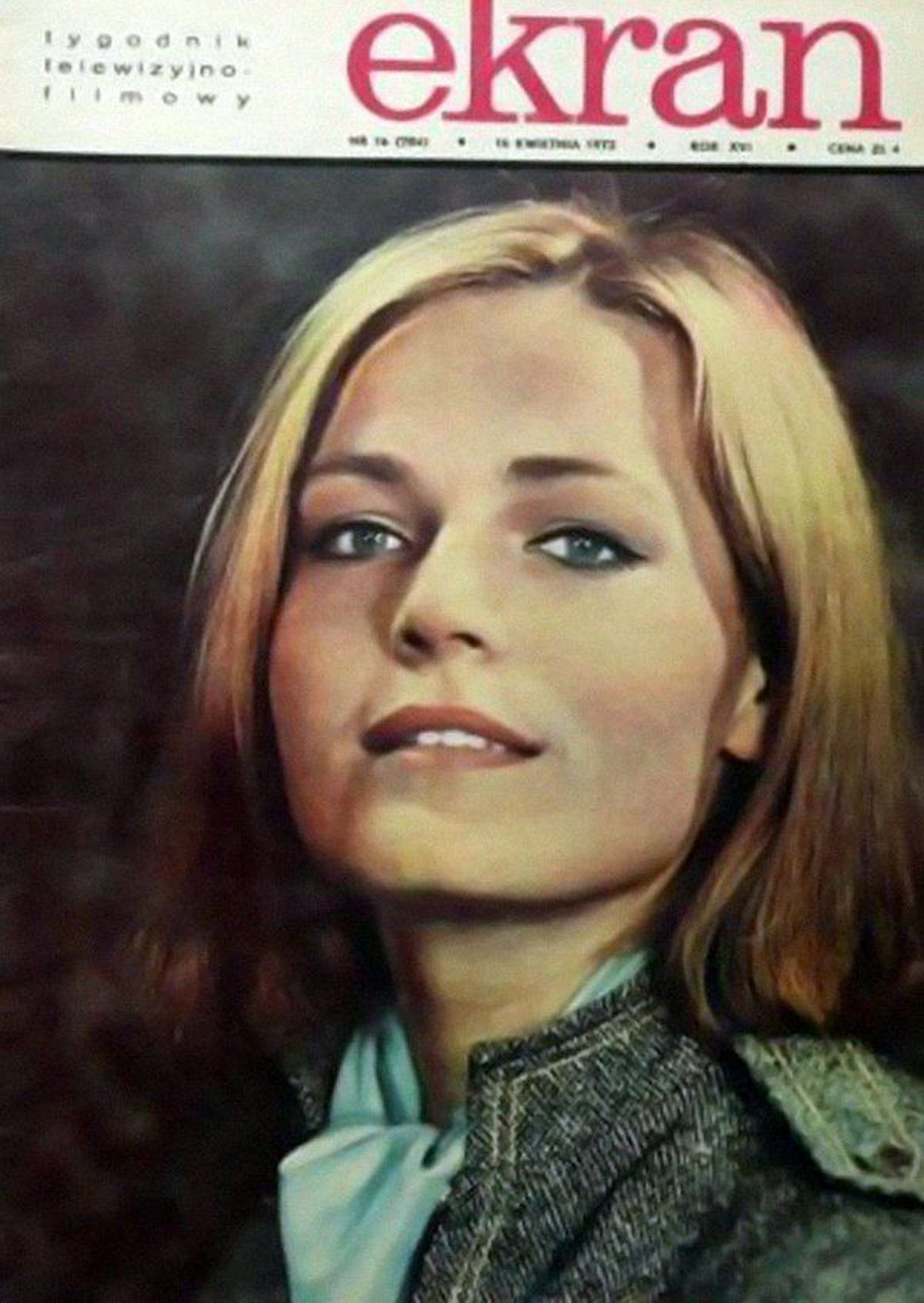 EKRAN (Po) magazine side cover 16 April 1972