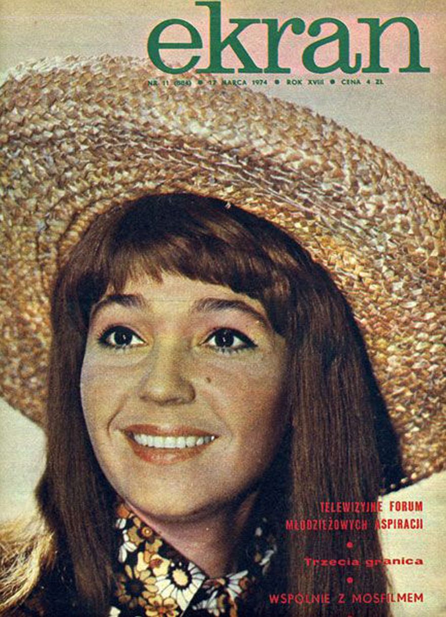 EKRAN (Po) magazine side cover 17 March 1974