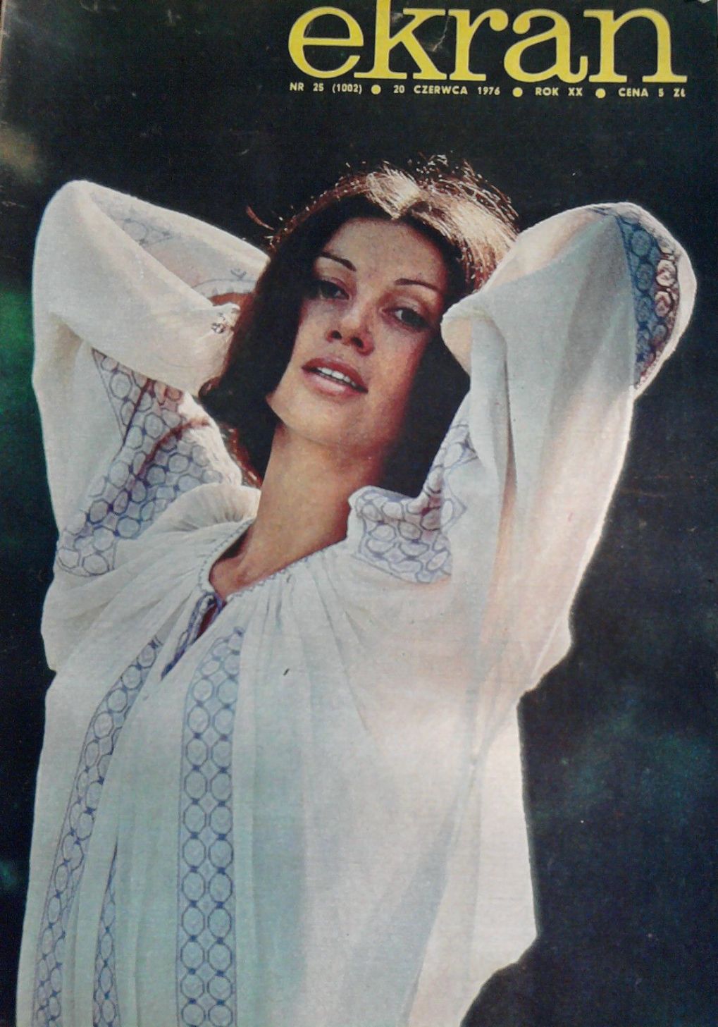 EKRAN (Po) magazine side cover Issue 1002  Vol 20 No  25 20 June 1976