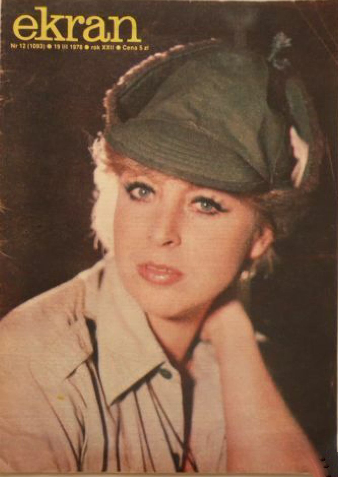 EKRAN (Po) magazine side cover 19 March 1978
