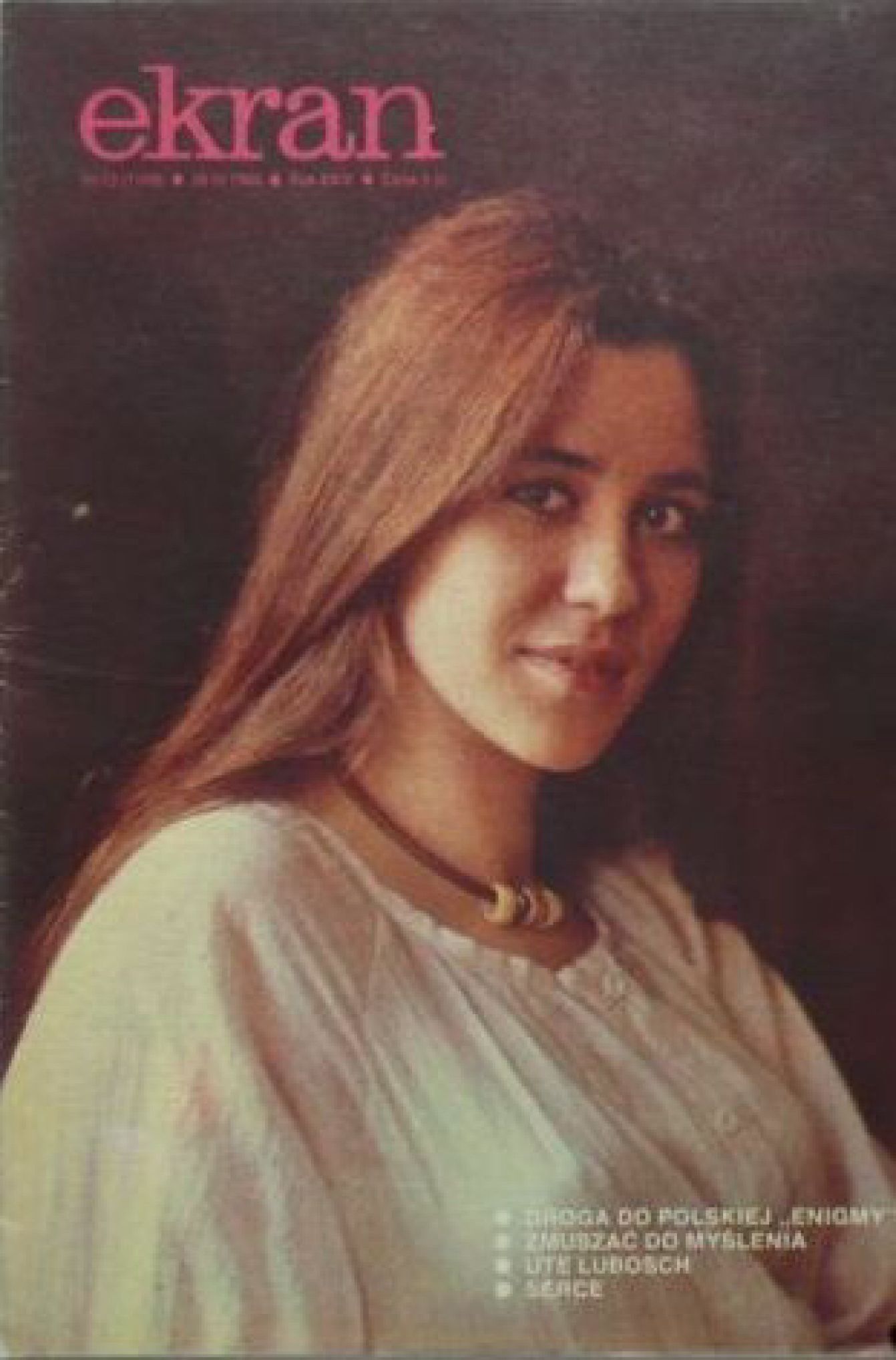 EKRAN (Po) magazine side cover Issue 1199 30 March 1980