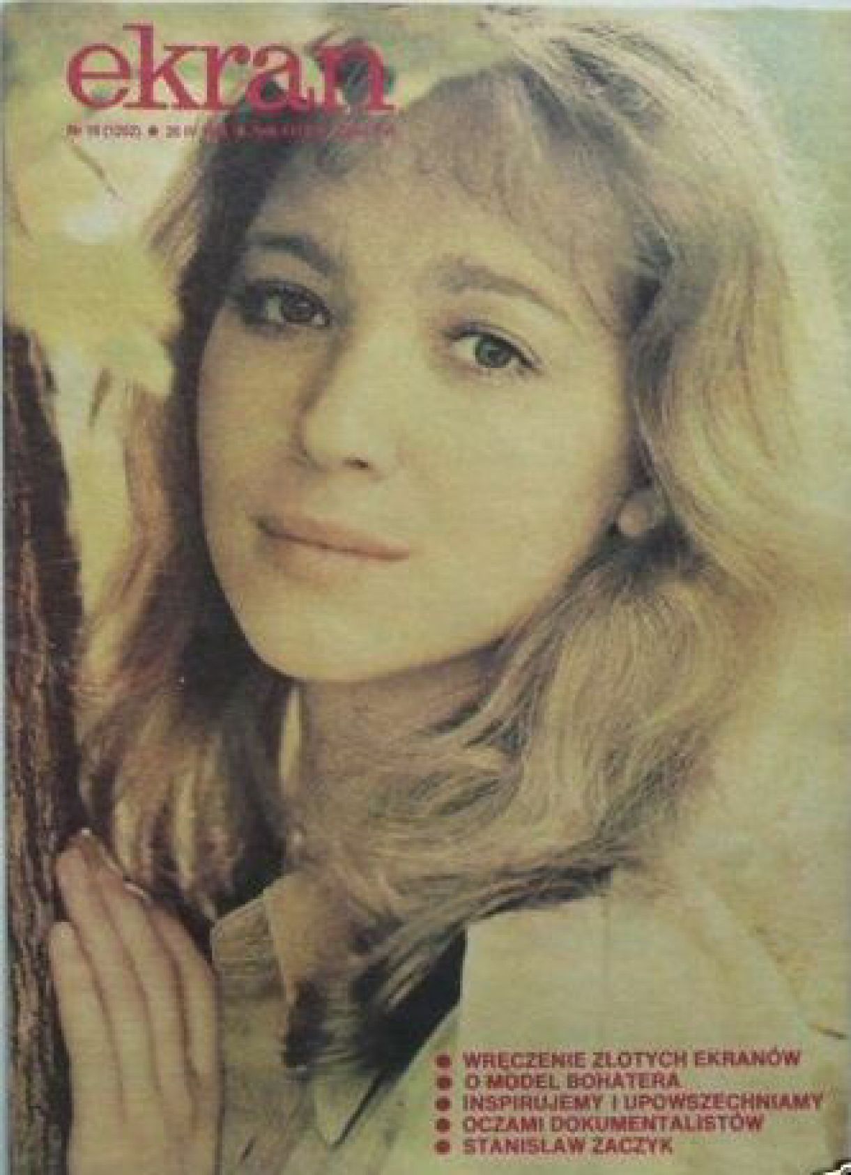 EKRAN (Po) magazine side cover Issue 1202 20 April 1980