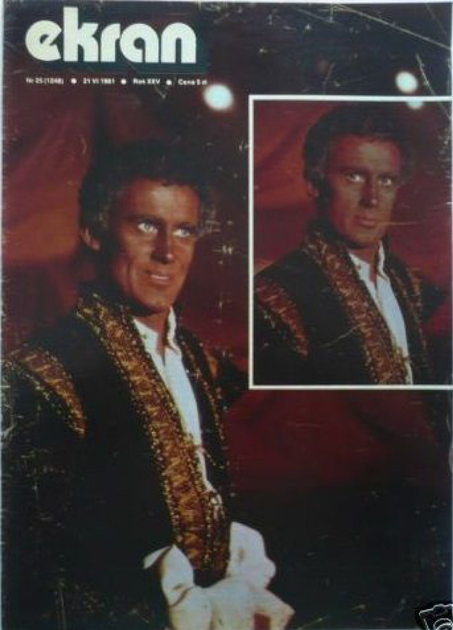 EKRAN (Po) magazine side cover  Vol 25 No  25 21 June 1981