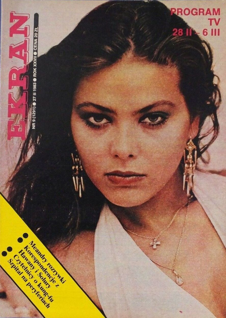 EKRAN (Po) magazine side cover Issue 1291 27 February 1983