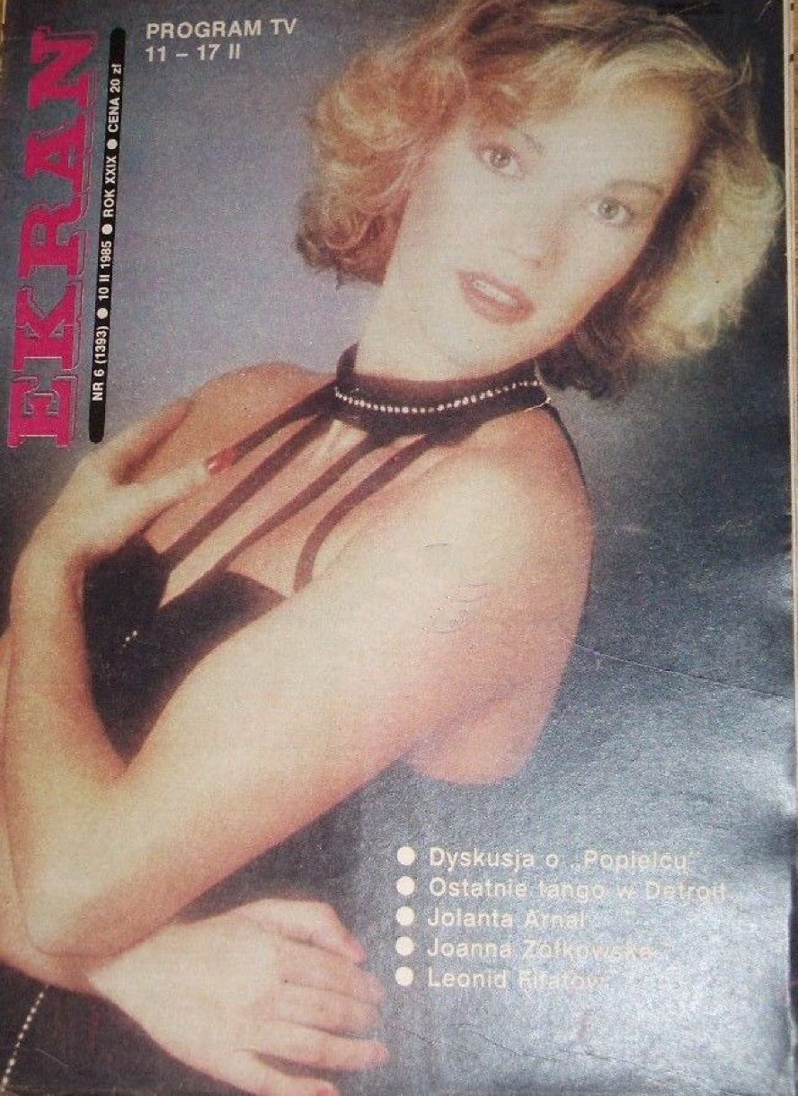 EKRAN (Po) magazine side cover Issue 1393 10 February 1985