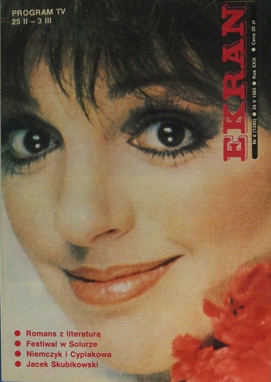 EKRAN (Po) magazine side cover Issue 1395 24 February 1985